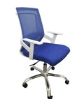 HUGO - Office Chair OC652.HUGO.BLU.WH - Furnile