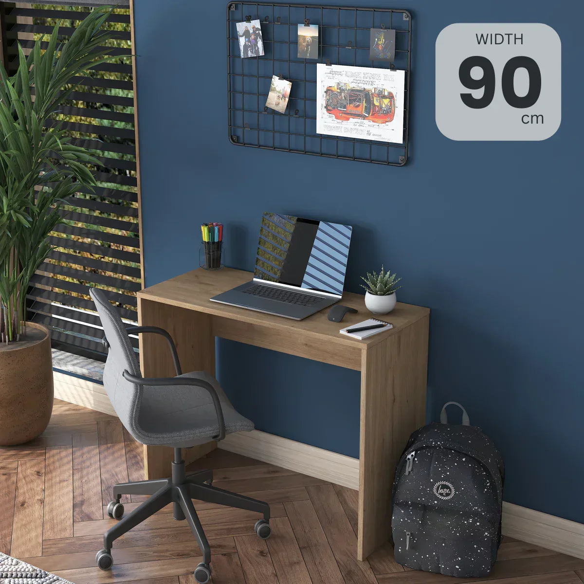WESLEY - Desk 90*40*75 DSK167305F - Furnile