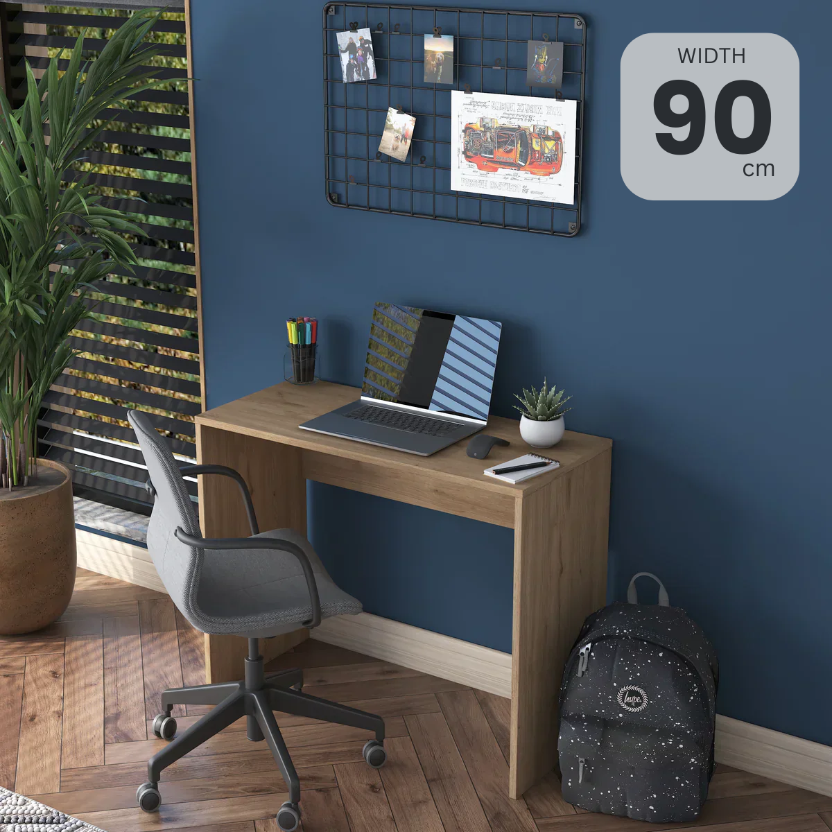WESLEY - Desk 90x40x73 DSK167305F