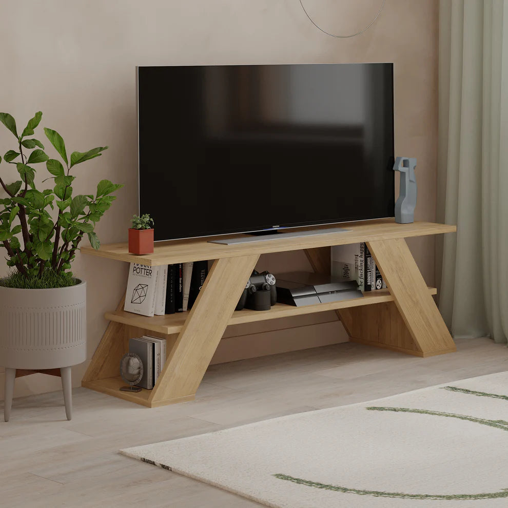 [Width 120cm] T19 TV Unit MDF 120*33.5*40 TVT1580019-1