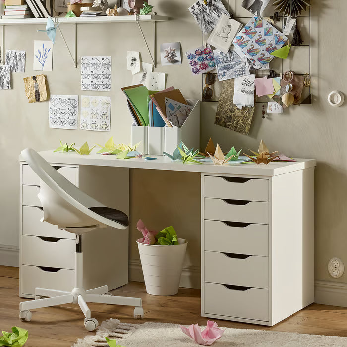 NELSON - Desk 140*60*75 White dsk1247652-WH