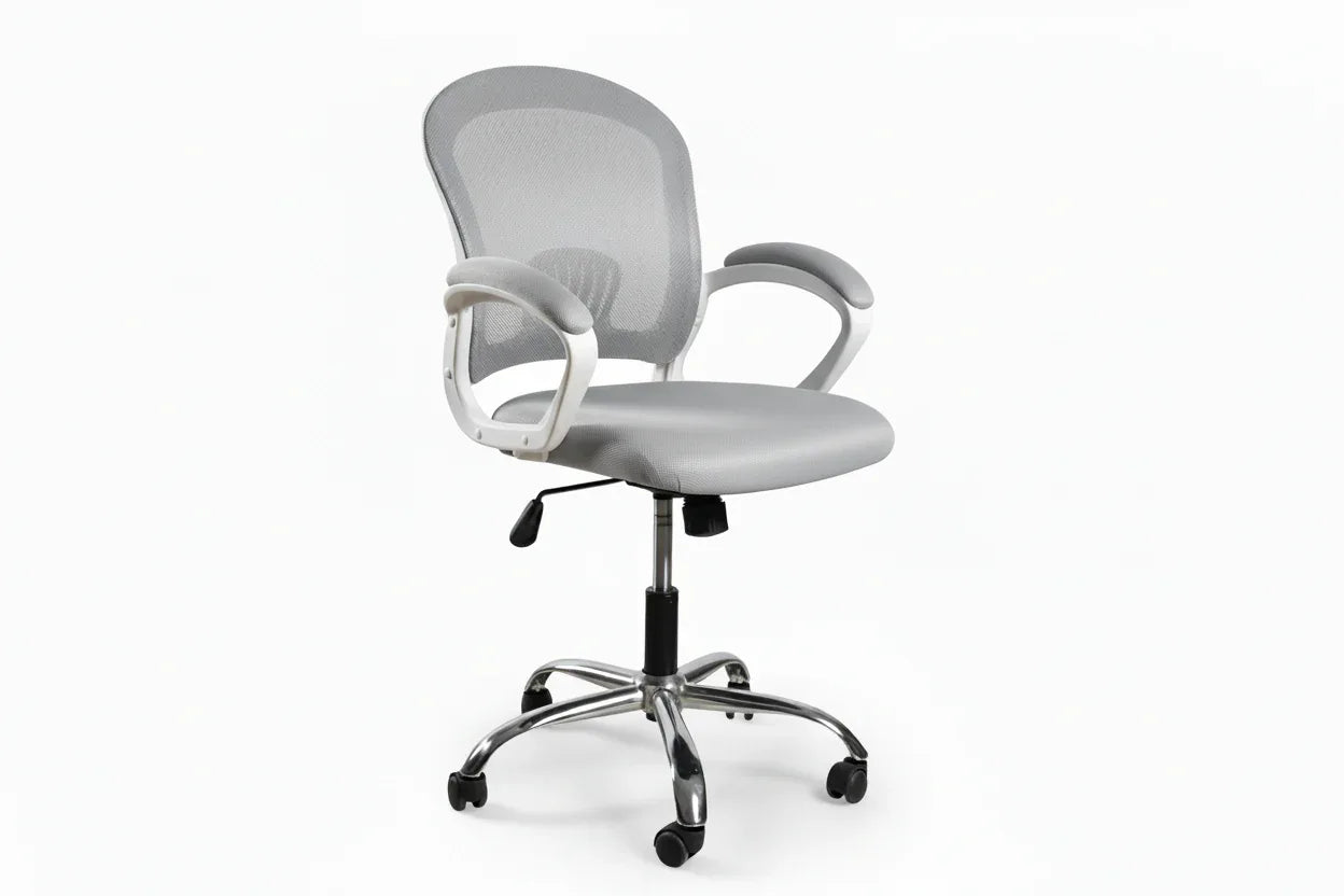UBER - Office Chair OC153.UBER.GRY.WH - Furnile