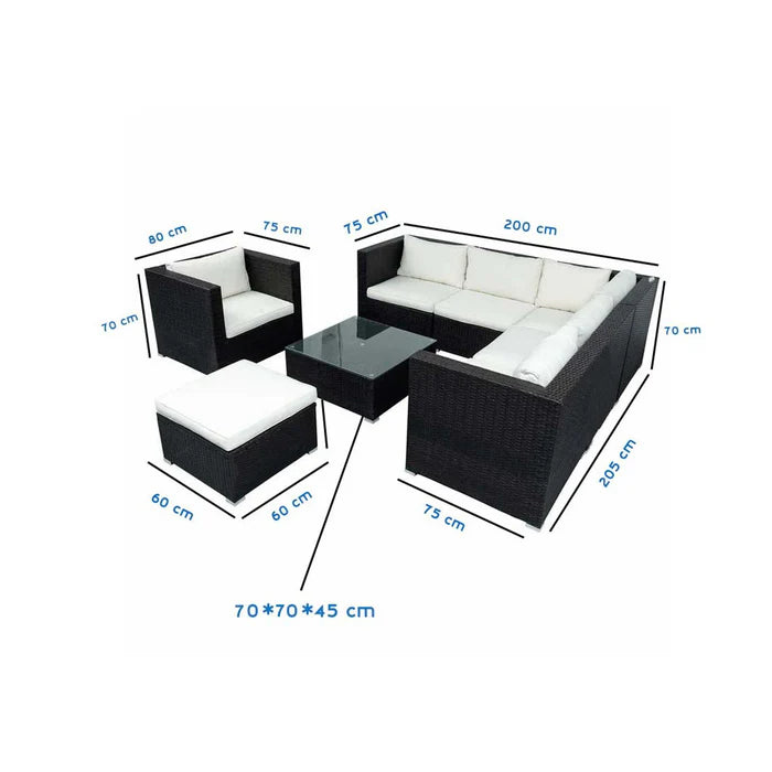 Outdoor Furniture Set - 5 Pieces