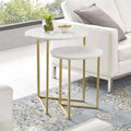 LUSTER - Side Table 2Pcs Set 40/30*55/50 ST4571800MNZ - Furnile