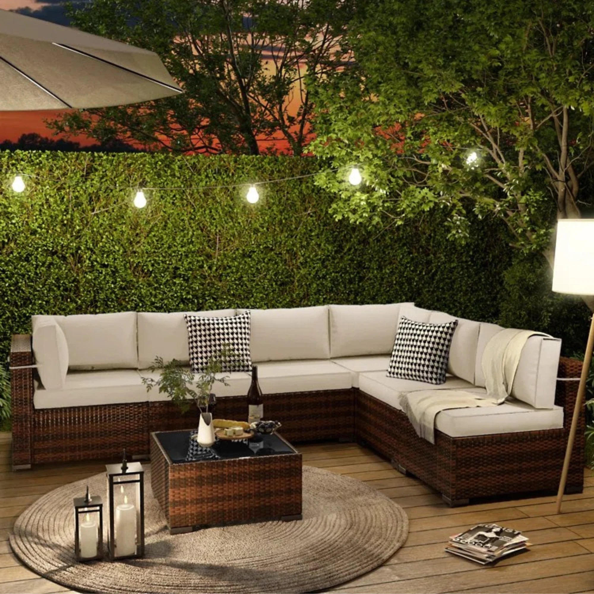 Outdoor Furniture Set - 4 Pieces