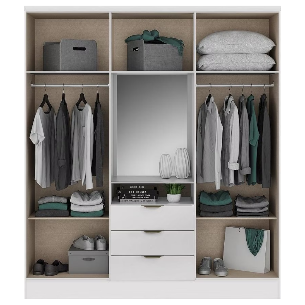 GARFIELD - Wardrobe 180*46.5*206 WD199990