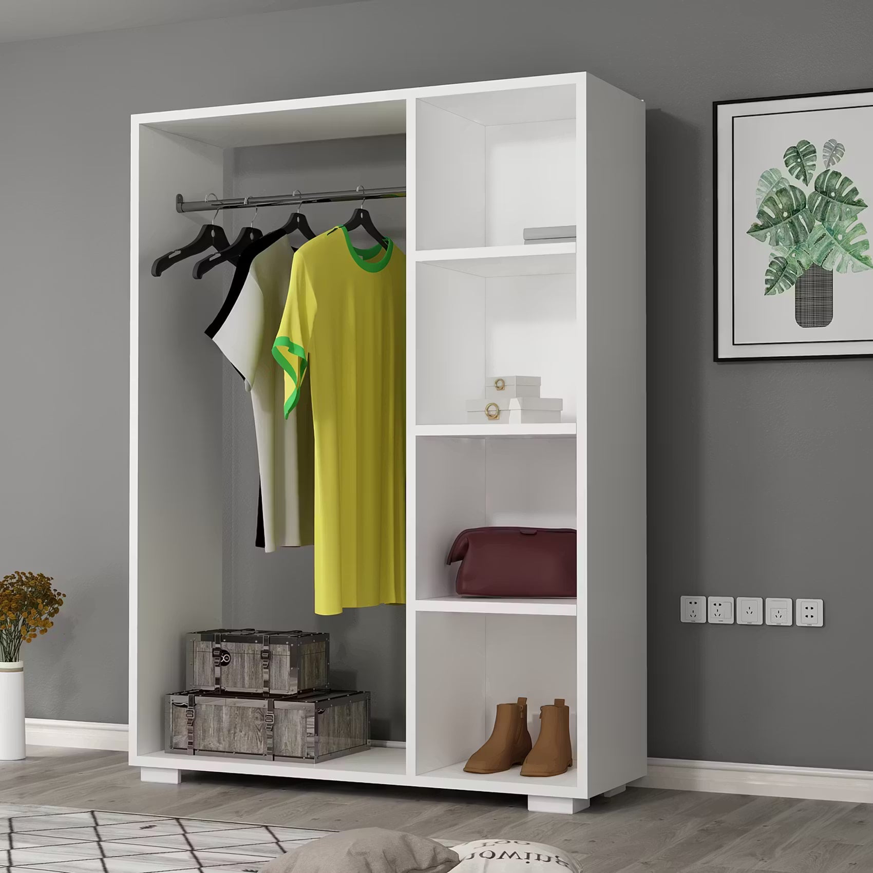 HARVEY - Wardrobe 90*30*123 WD002