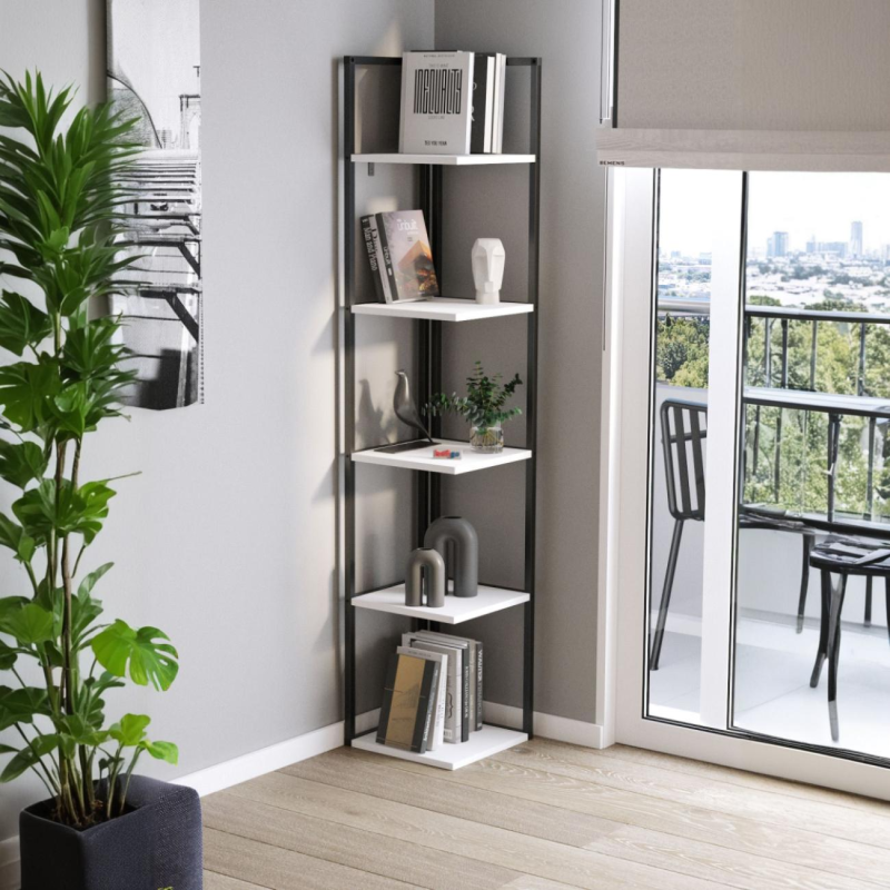 G11 Metal Bookcase MDF Shelves 35*35*180 BKC1580011