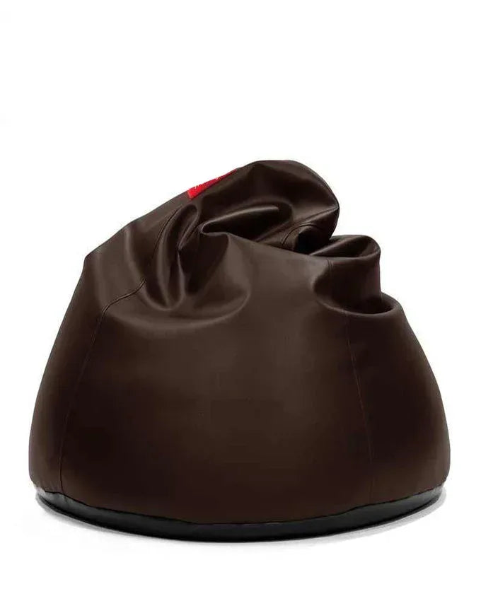 BENTLY BUFF - Bean Bag 95*80 Leather Black CBB100001 - Furnile