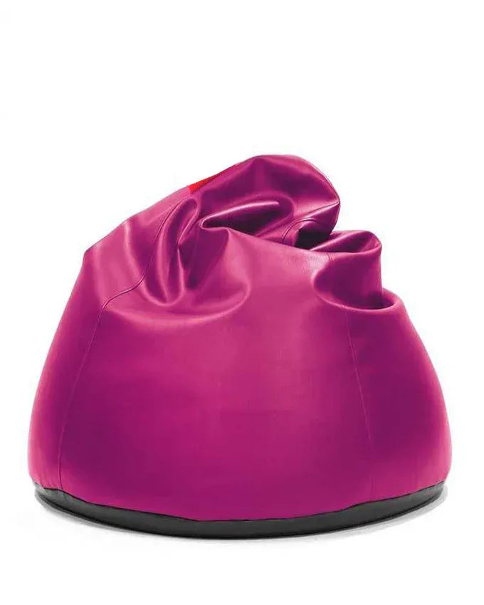 BENTLY BUFF - Bean Bag 95*80 Leather Black CBB100001 - Furnile