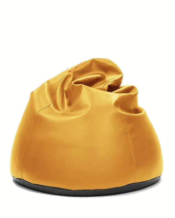 BENTLY BUFF - Bean Bag 95*80 Leather Black CBB100001 - Furnile