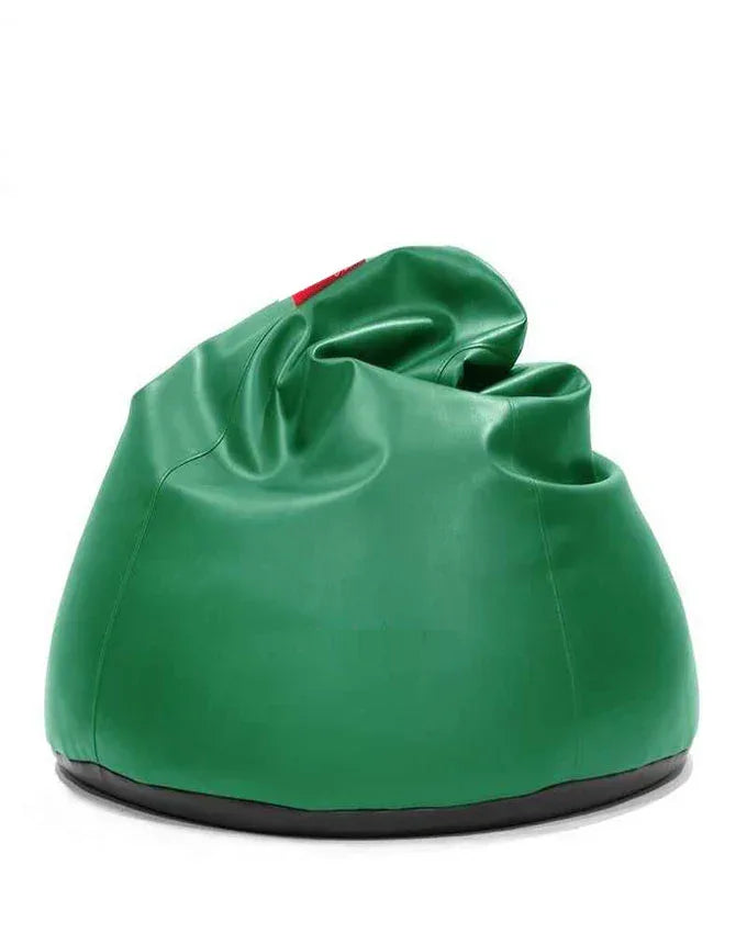 BENTLY BUFF - Bean Bag 95*80 Leather Black CBB100001 - Furnile