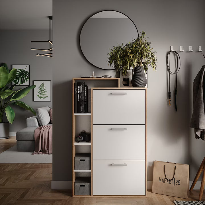 LORA - Shoe Cabinet 80*25*128.5 SCR186013