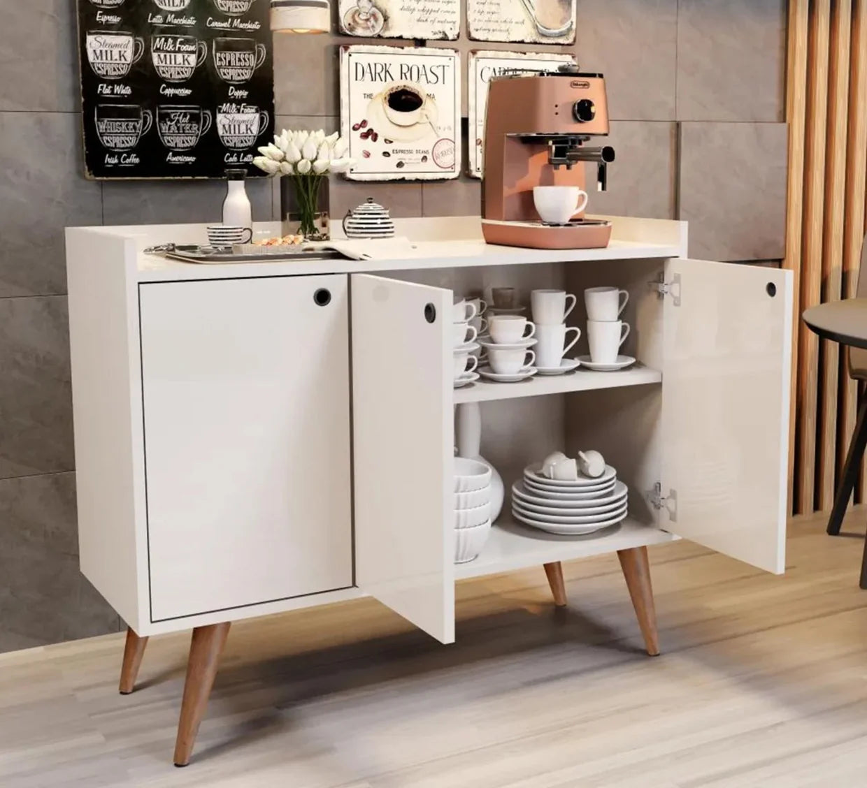 C04 Coffee Corner – MDF, 120x40x90cm