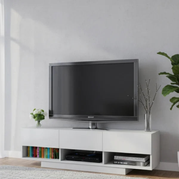 T27 Modern TV Table  – MDF, (152x48x45cm)