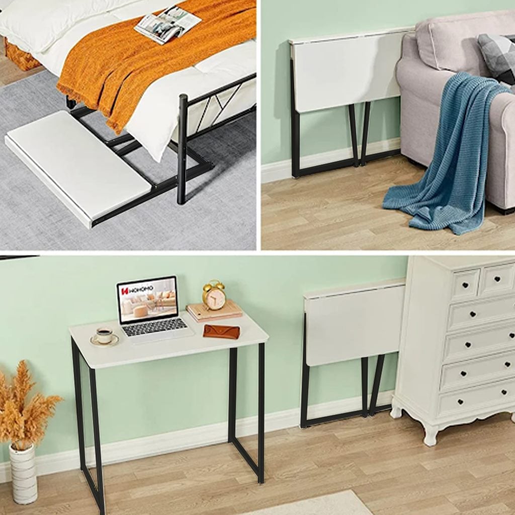 D13 Foldable Metal Desk MDF Top 100*50 DSK1580013