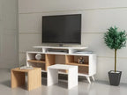 KUTAY Modern TV Unit, MDF - 120x29.5x56.9cm