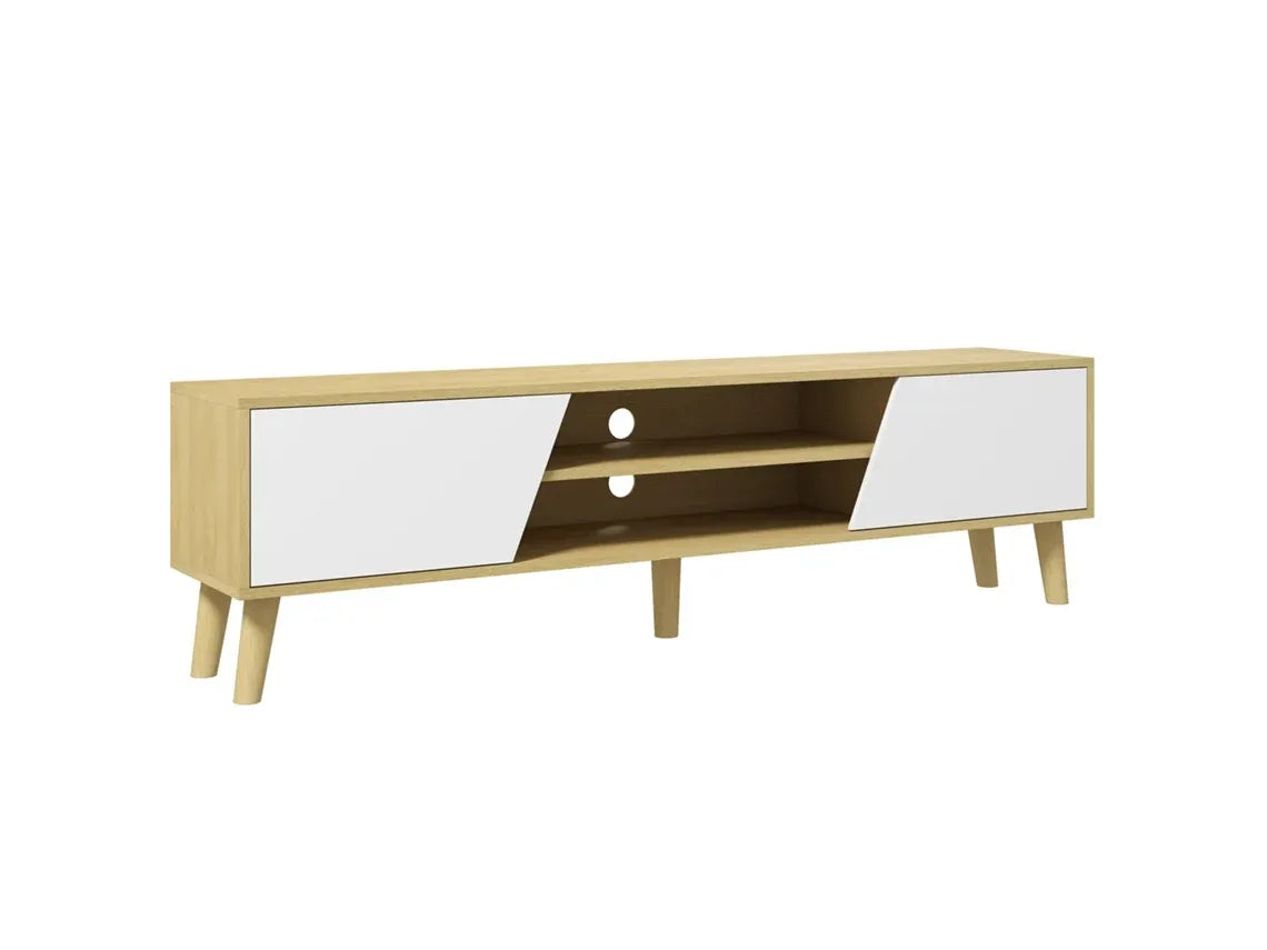 T35 Modern TV Unit, MDF - 150x30.5x42cm