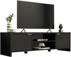 T37 Modern TV Unit, MDF - 145x38x40cm