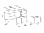 KUTAY Modern TV Unit, MDF - 120x29.5x56.9cm