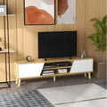 T35 Modern TV Unit, MDF - 150x30.5x42cm