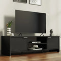T37 Modern TV Unit, MDF - 145x38x40cm