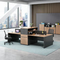 A15 Workstation 4 Seats MDF 240*120*75 WS1580015 - Furnile