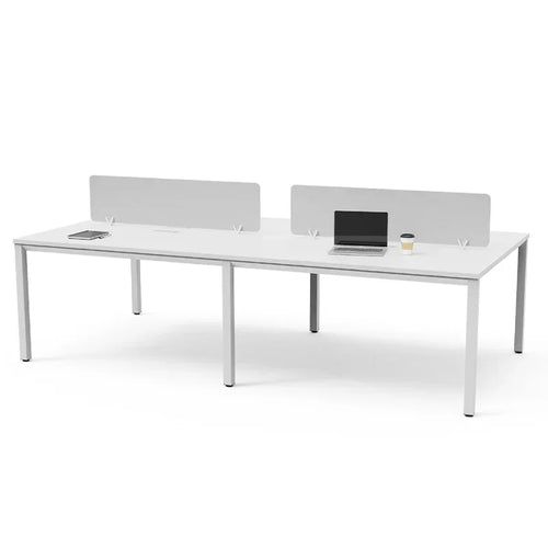 A03 Workstation 4 Seats MDF 240*120*75 WS1580003 - Furnile