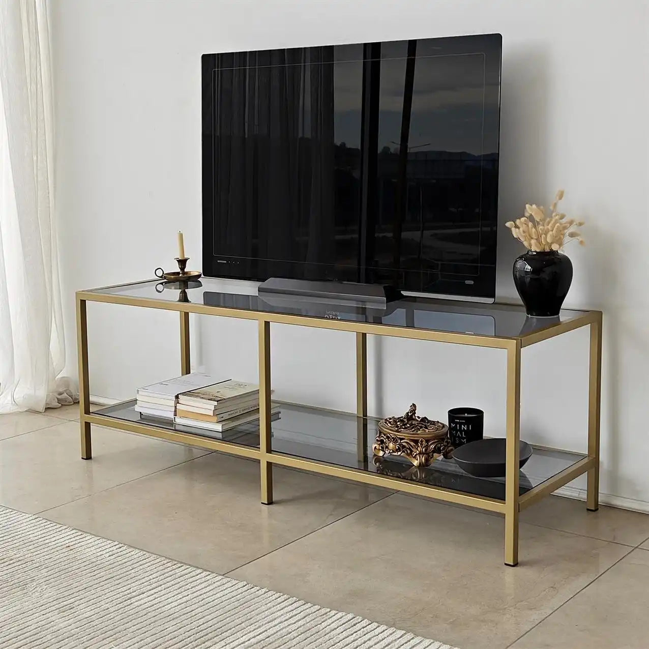 [Width 140cm] T14 TV Table MDF 140*40*45 TVT1580014