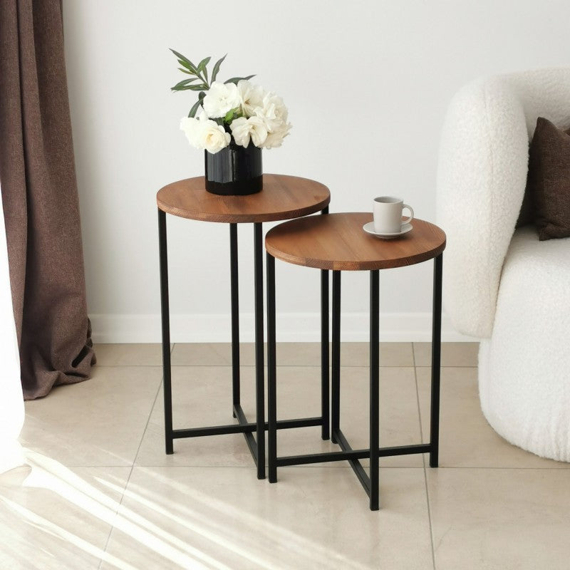 ANNE - Side Table 35*35*50 - 55 ST018