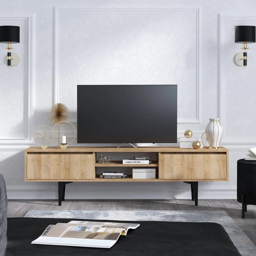 [Width 180cm] T15 TV Table MDF 180*40*47 TVT1580015
